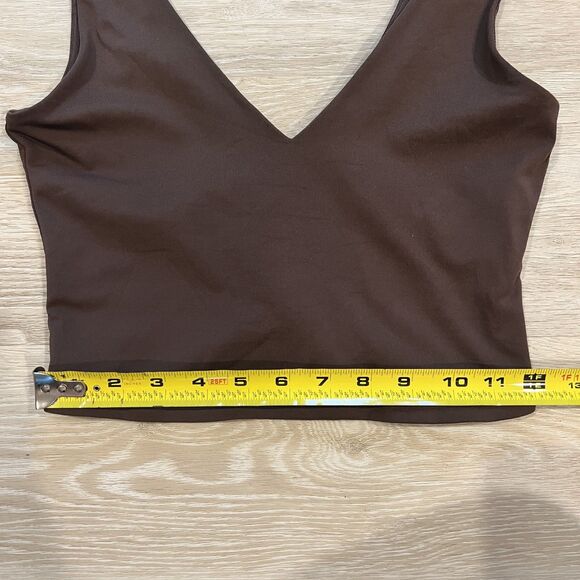 Babaton V Neck Active Bra Top-Size M - Picture 6 of 6